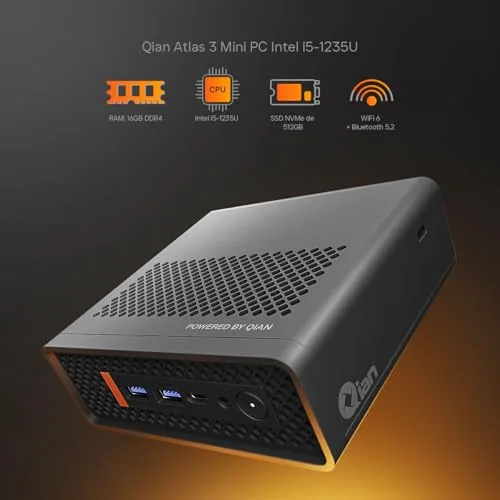 Mini PC Qian QII-12A15 i5-1235U 16GB 512GB - vue 2