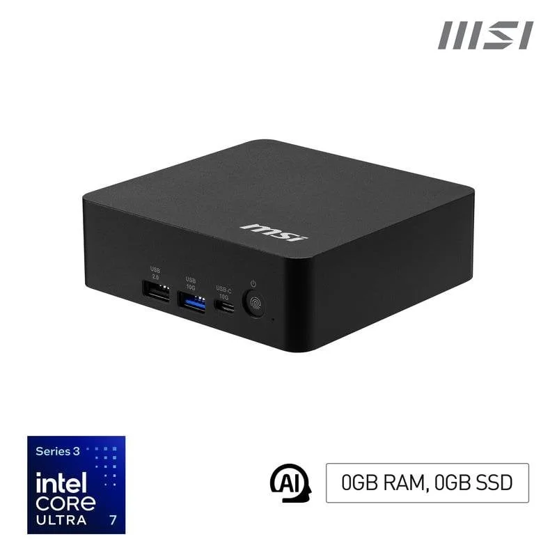 Mini-PC MSI Cubi NUC AI+ 3MG-004BEU Ultra 7 355 128GB