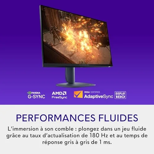 Alienware Dell AW2725DM 27 pouces - vue 3