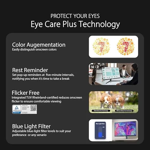 ASUS VP249CFE 24 pouces - vue 5