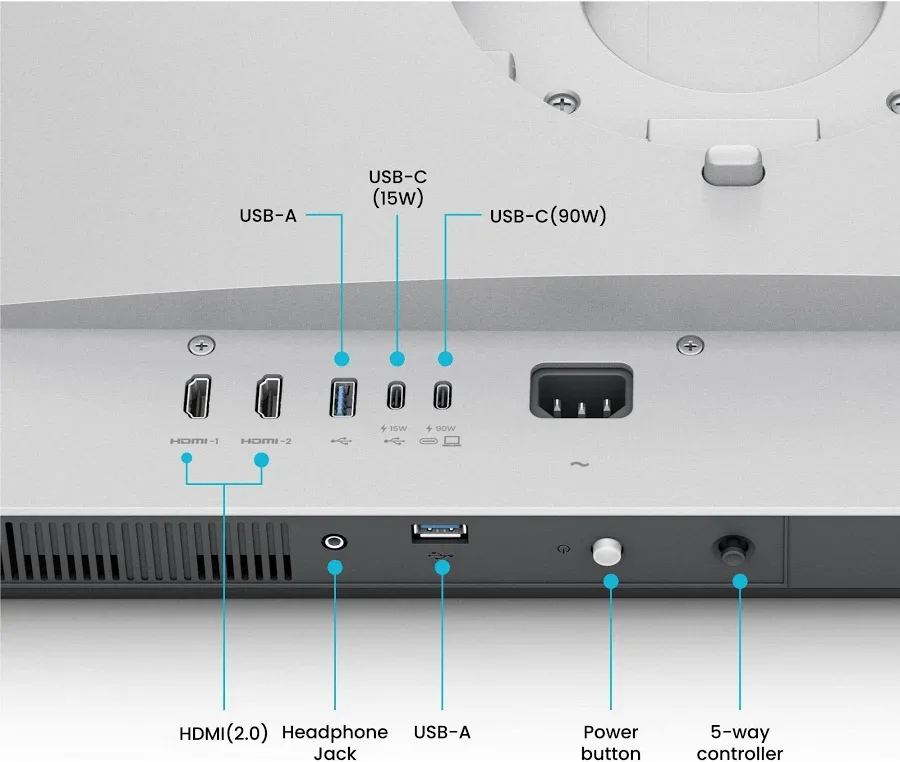 BenQ MA270U 27 pouces 4K UHD - vue 3