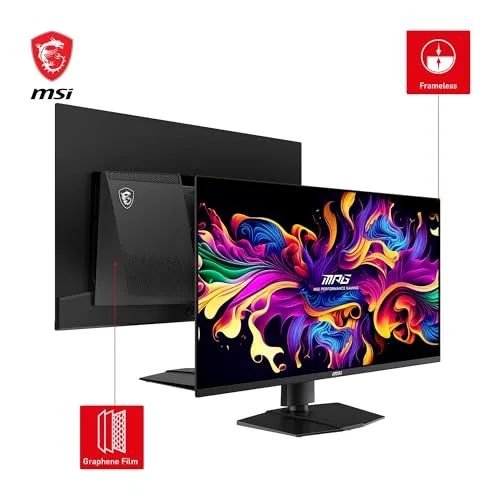 MSI MAG 321UPX QD-OLED 31,5" 4K 240 Hz - vue 3