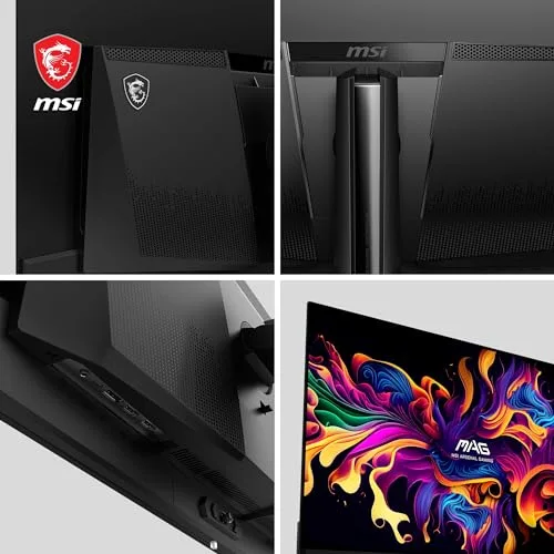 MSI MAG 321UPX QD-OLED 31,5" 4K 240 Hz - vue 4