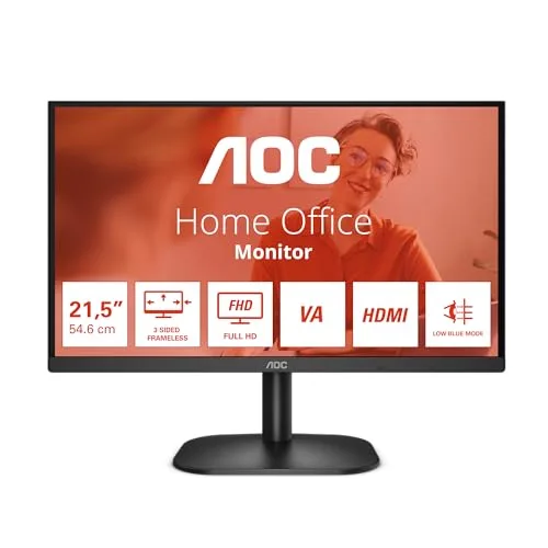 AOC 22B2H/EU 21,5" VA 75 Hz FHD - vue 2