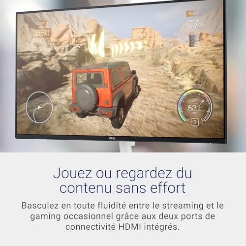 Dell S2425H 24" IPS 100 Hz haut-parleurs intégrés - vue 7