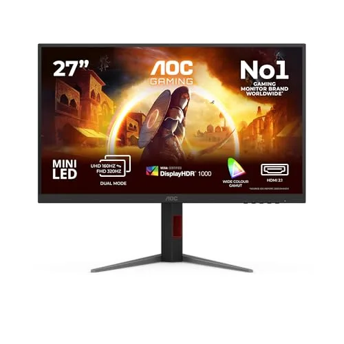 AOC U27G4XM 27" Mini-LED Fast IPS 4K/320 Hz - vue 5