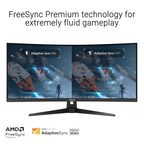 ASUS TUF Gaming VG34VQ3B 34" UWQHD 180 Hz VA - vue 4
