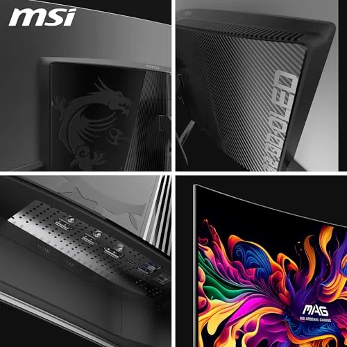 MSI MPG 321CURX QD-OLED 31,5" UHD 240 Hz - vue 5