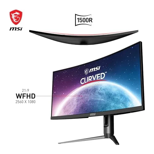 MSI Optix MAG301CR2 30" WFHD 200 Hz VA incurvé - vue 2