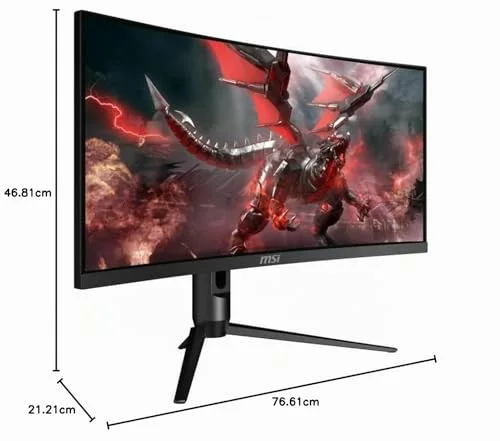 MSI Optix MAG301CR2 30" WFHD 200 Hz VA incurvé - vue 7