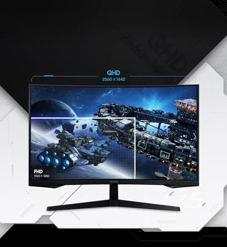 Samsung Odyssey G5 G55C 27" QHD 165 Hz VA incurvé - vue 6