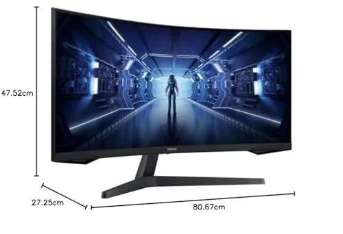 Samsung Odyssey G5 C34G55T 34" UWQHD 165 Hz - vue 8