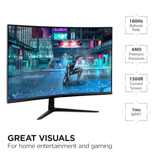 ViewSonic VX3218-PC-MHD 32" incurvé 180 Hz FHD - vue 3