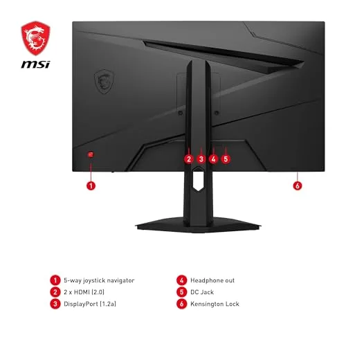 MSI G244F E2 23,8" FHD 180 Hz Rapid IPS - vue 6