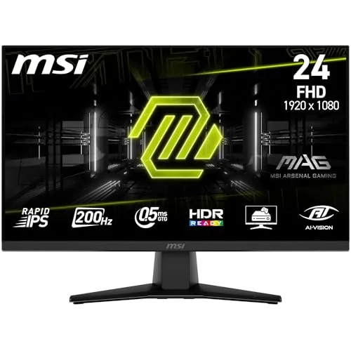 MSI MAG 242F 24" FHD 200Hz Rapid IPS