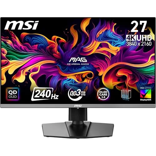 MSI MAG 272UP QD-OLED X24 27" 4K 240 Hz