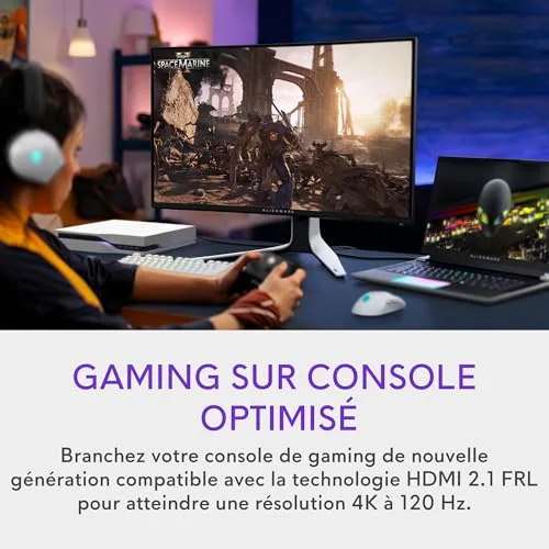 Alienware AW3225QF 32" 4K QD-OLED 240 Hz - vue 9