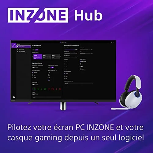 Sony INZONE M9 27" 4K 144 Hz IPS Blanc - vue 8