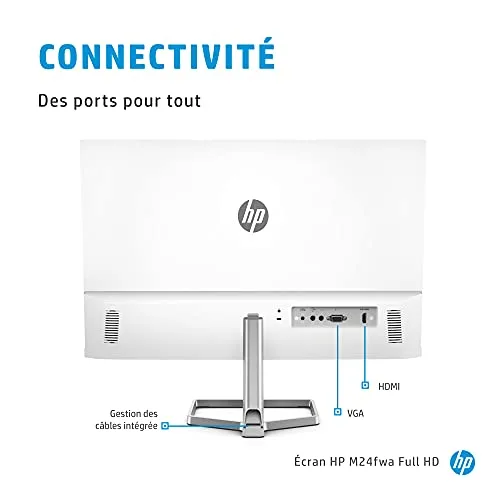 HP M22f 21,5" FHD IPS 75 Hz - vue 4