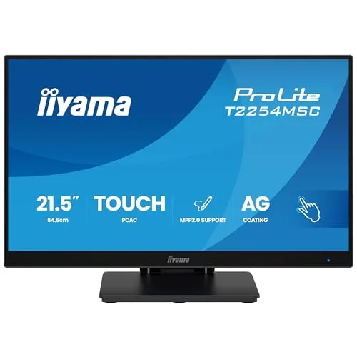 iiyama ProLite T2254MSC-B2AG 21,5" tactile IPS Full HD - vue 3