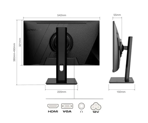 JAPANNEXT JN-IPS2382FHDR-HSP 23,8" IPS Full HD 75 Hz - vue 4