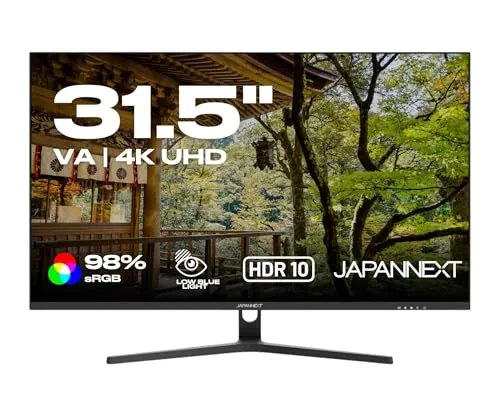 JAPANNEXT JN-V315UHDR 31,5" VA 4K UHD 60 Hz