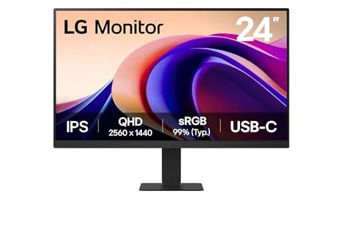 LG 24U631A-B 23,8" QHD 100 Hz IPS