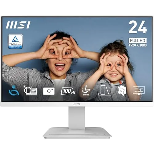 MSI PRO MP2412W 23,8" FHD 100Hz VA blanc