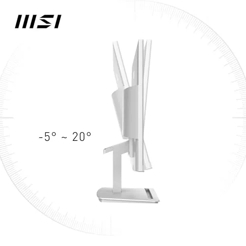 MSI PRO MP2412W 23,8" FHD 100Hz VA blanc - vue 6