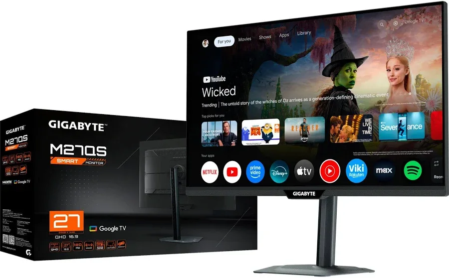 GIGABYTE BenQ M27QS 27 pouces - vue 3