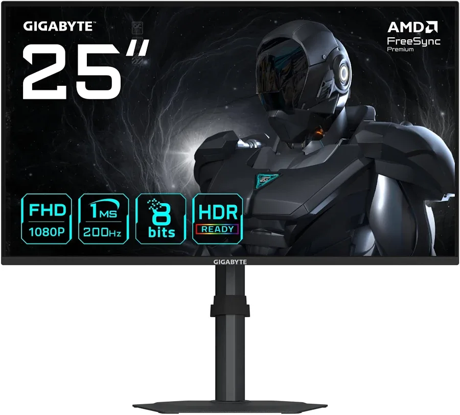 GIGABYTE G25F2 24,5 pouces - vue 1
