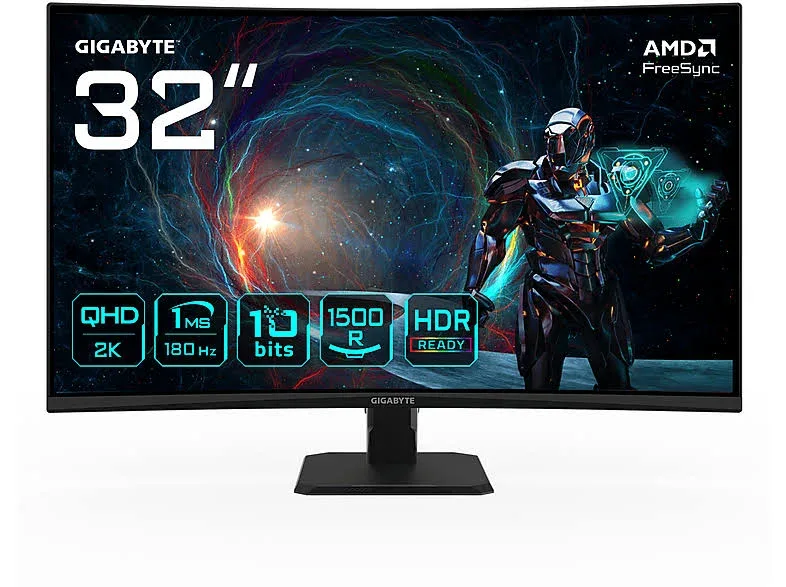 GIGABYTE GS32QCA 31,5 pouces - vue 1