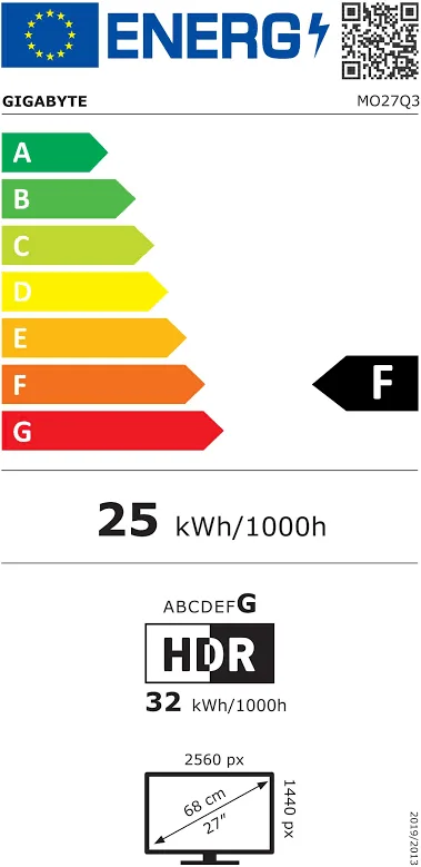 GIGABYTE MSI MAG MO27Q3 27 pouces QD-OLED - vue 5