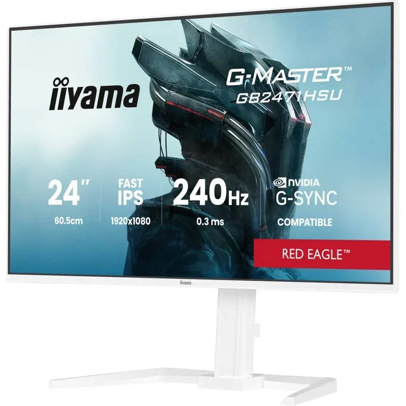iiyama G-Master GB2471HSU-W1 23.8 pouces - vue 1