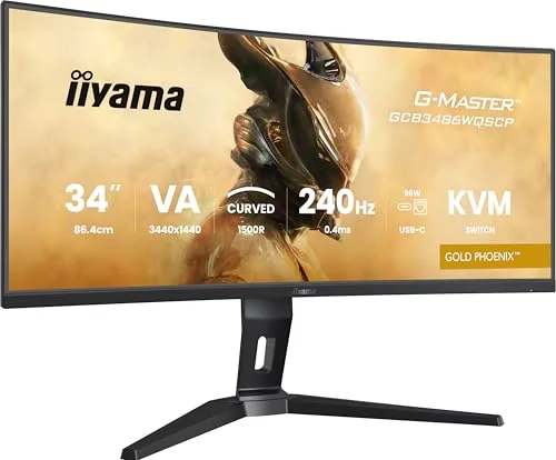 Ecran iiyama G-Master GCB3486WQSCP-B1 34 pouces