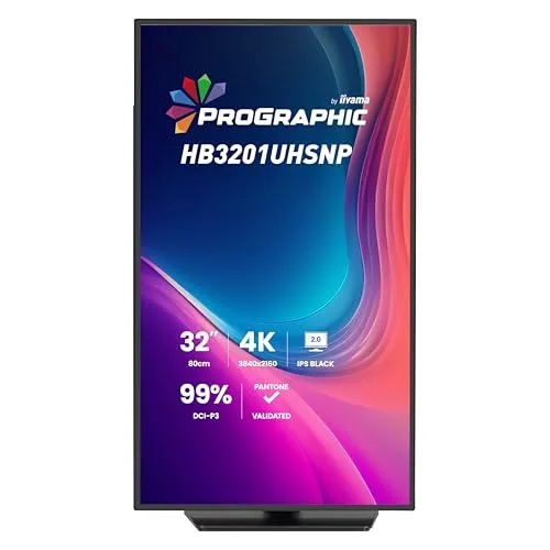 iiyama ProGraphic HB3201UHSNPB 31,5 pouces 4K UHD - vue 2