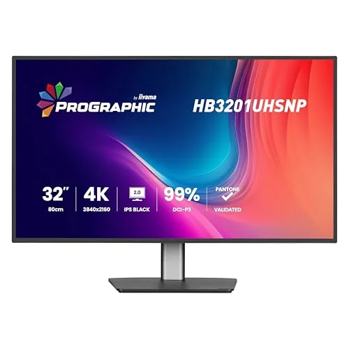 Ecran iiyama ProGraphic HB3201UHSNPB 31,5 pouces 4K UHD