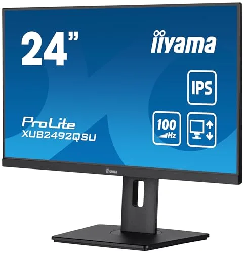 iiyama ProLite XUB2492QSU-B1 24 pouces - vue 2