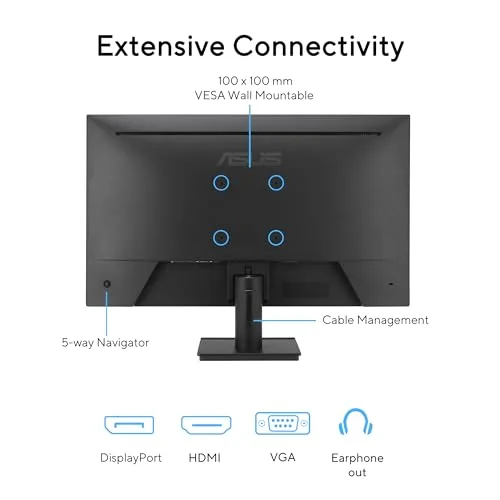 ASUS VA249QG 23,8" IPS 120 Hz haut-parleurs - vue 6