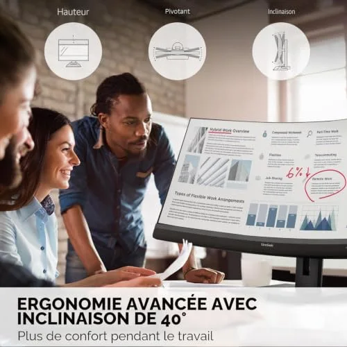 ViewSonic VG3456C 34" UWQHD 100 Hz USB-C - vue 4