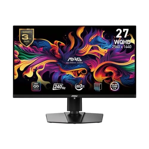 MSI MAG 271QPX QD-OLED E2 27" QHD 240 Hz - vue 4