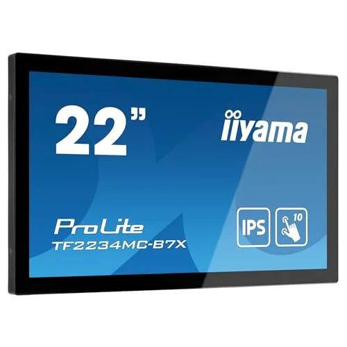 iiyama ProLite TF2234MC-B7X 21,5" tactile Full HD - vue 2