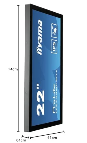 iiyama ProLite TF2234MC-B7X 21,5" tactile Full HD - vue 8