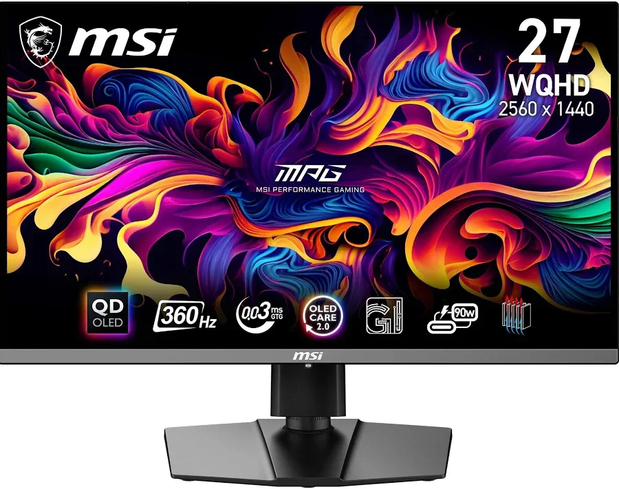 MSI MPG 271QRX 27 pouces OLED - vue 1