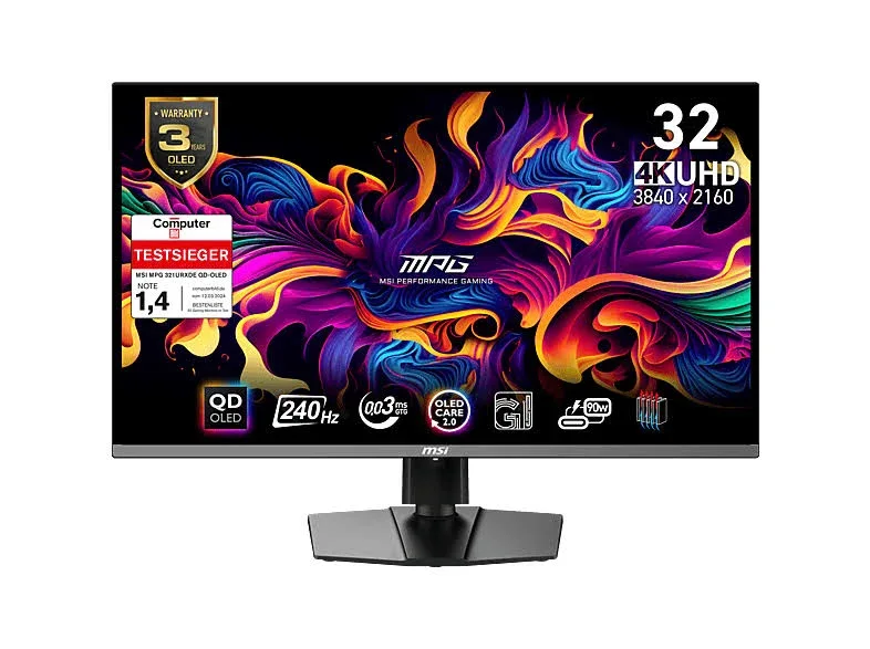 MSI MPG 321URXDE 31.5 pouces OLED - vue 1