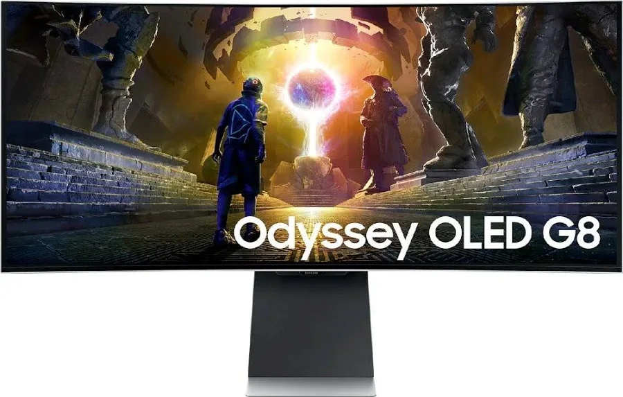 Samsung Odyssey G8 34 pouces - vue 1