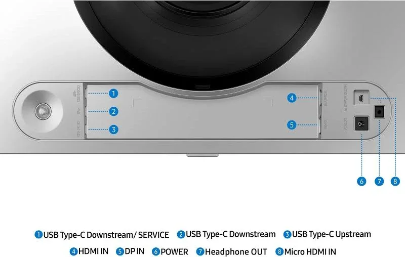 Samsung Odyssey OLED G9 49 pouces - vue 3