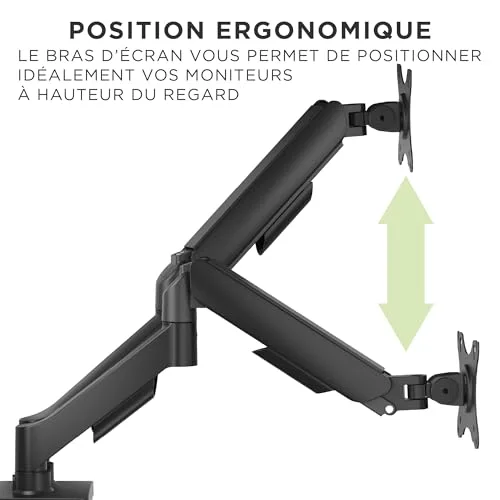 T'nB Ergo Double bras support 17-32 pouces - vue 8