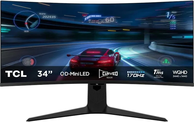 TCL 34R83Q 34 pouces - vue 2