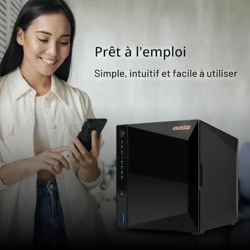 ASUSTOR Drivestor 4 Pro Gen2 AS3304T V2 - vue 6